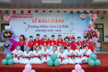 Trường Mầm non Cự Khê long trọng tổ chức lễ khai giảng năm học mới 2025-2026.